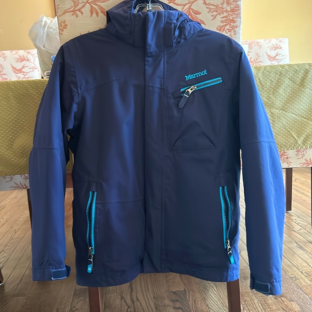 Winter ski jacket by marmot- EXCELLENT condition- size Kids LARGE